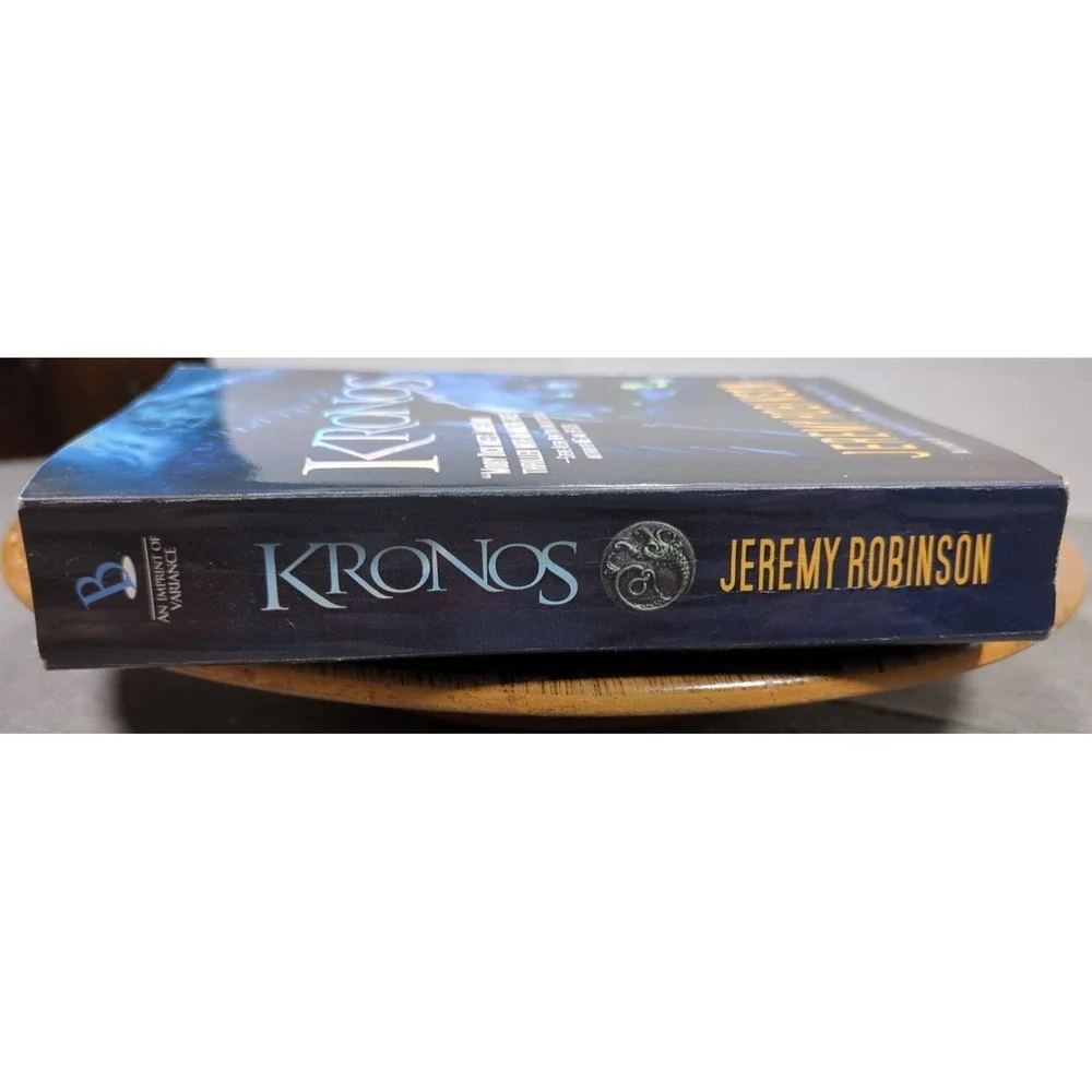 Kronos Jeremy Robinson Origins Series No. Four 2008 1st Print Breakneck Books PB